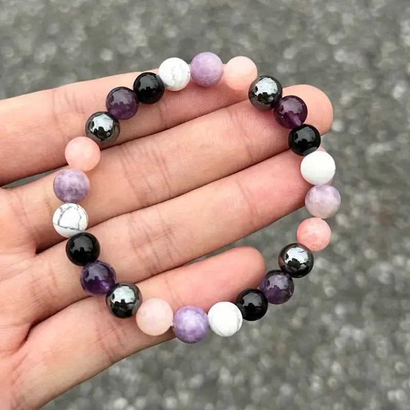 Bracelet Dora améthyste | Or