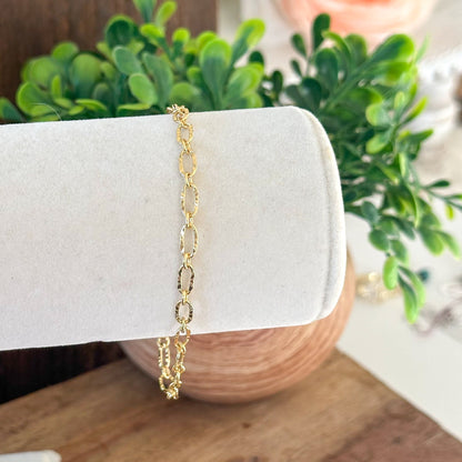 Bracelet Elisa soleil rayonnant | Or