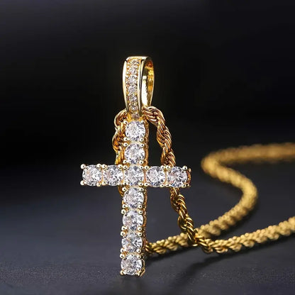 Collier croix | Or