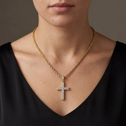 Collier croix | Or