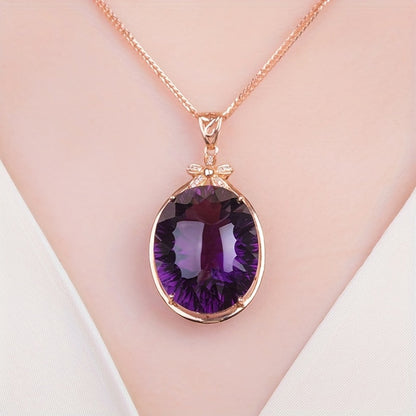 Collier Maria améthyste | Or