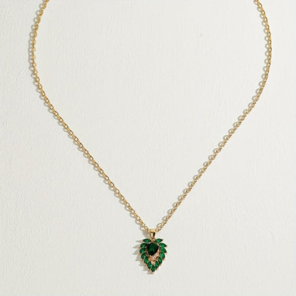 Collier Matilde en émeraude | Or