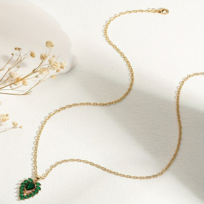 Collier Matilde en émeraude | Or