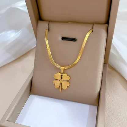 Collier trèfle | Or